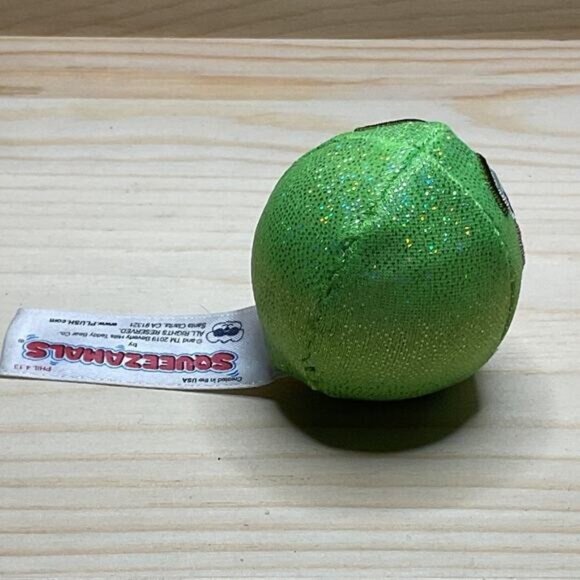 2019 Squeezamals Green Animal Frog Heart Tummy Mini - Picture 2 of 4